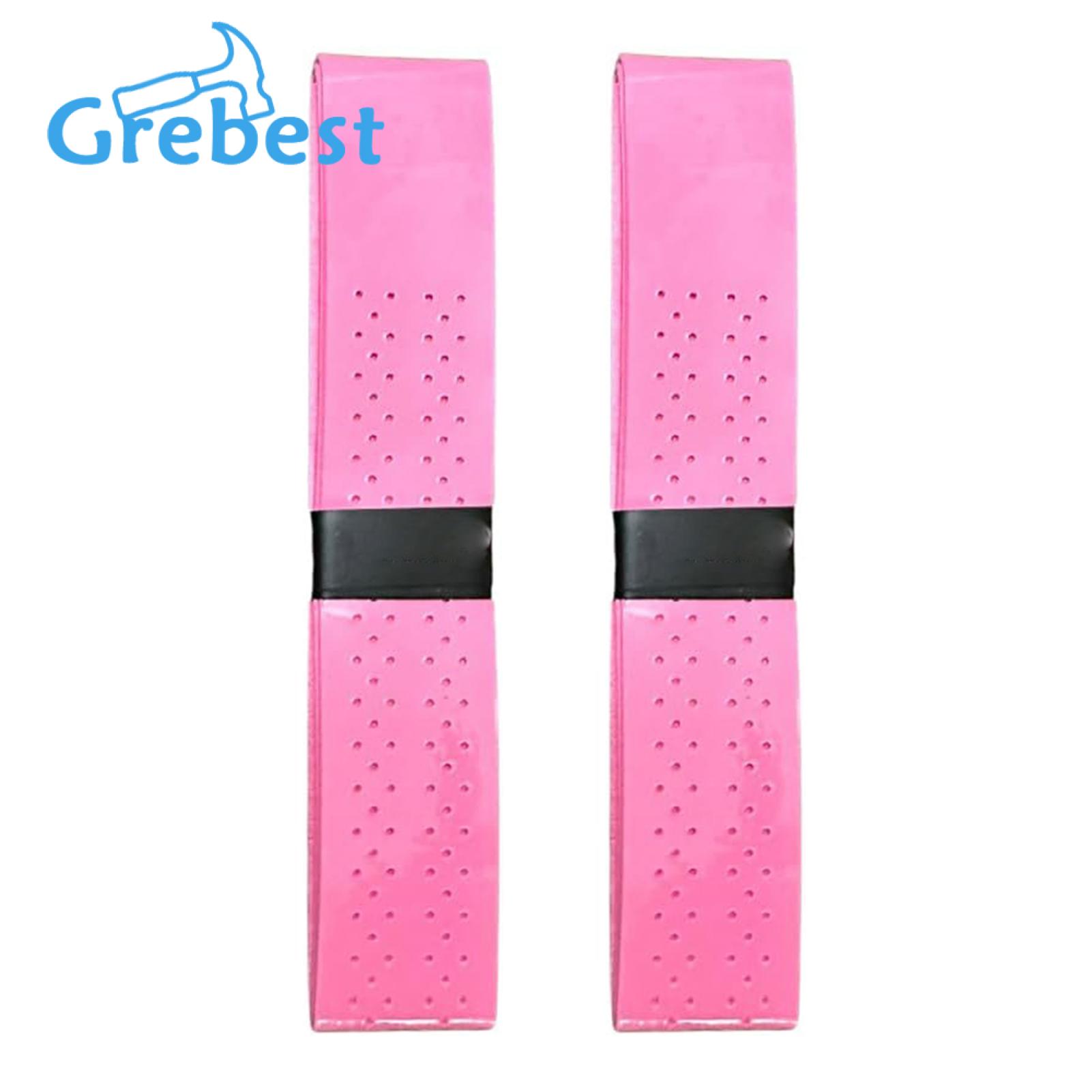 Grip for Pickleball Rackets 2pcs Pickleball Paddle Grip Tape Faux Leather Overgrip Wrap for Racket Non-slip Moisture Wicking Accessories Pickleball Paddle Grip Set. 