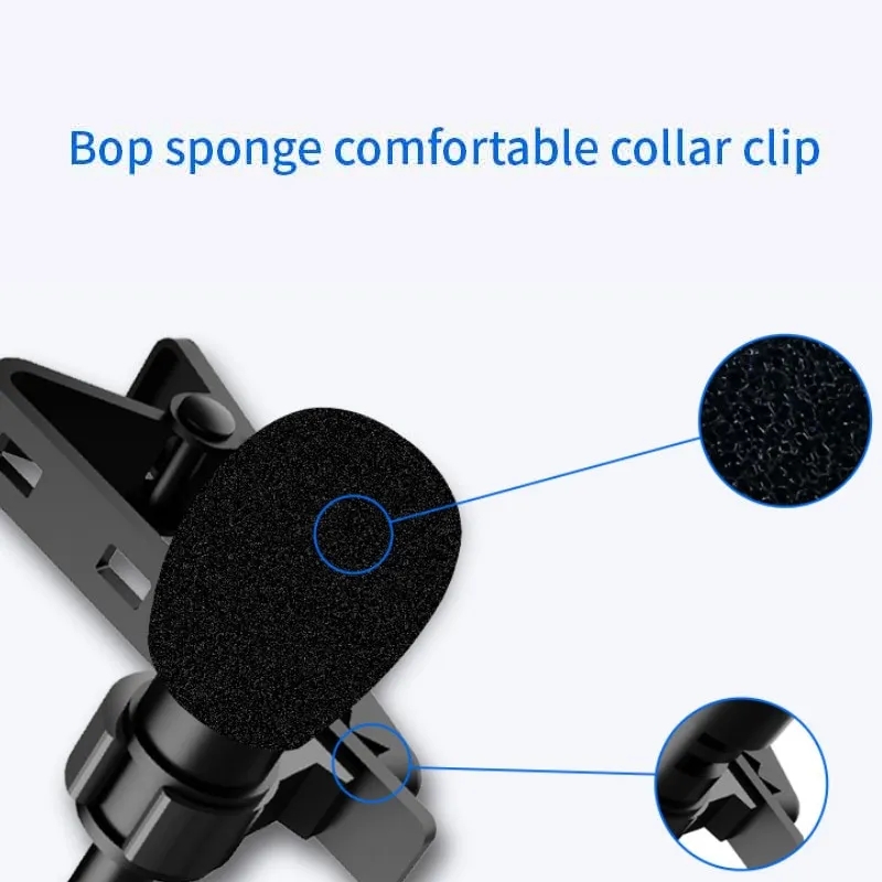 Usb Cable Clip On Microphone Computer Recording 3.5mm Microphone Type C Mini Portable For Tiktok Live Broadcast Noise Reduction. 