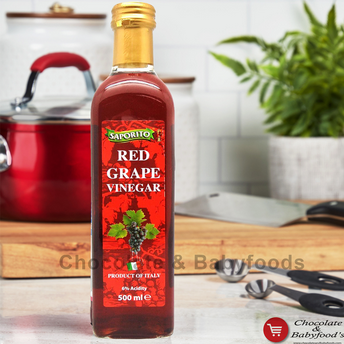 Saporito Red Grape Vinegar 6% Acidity 500 ml