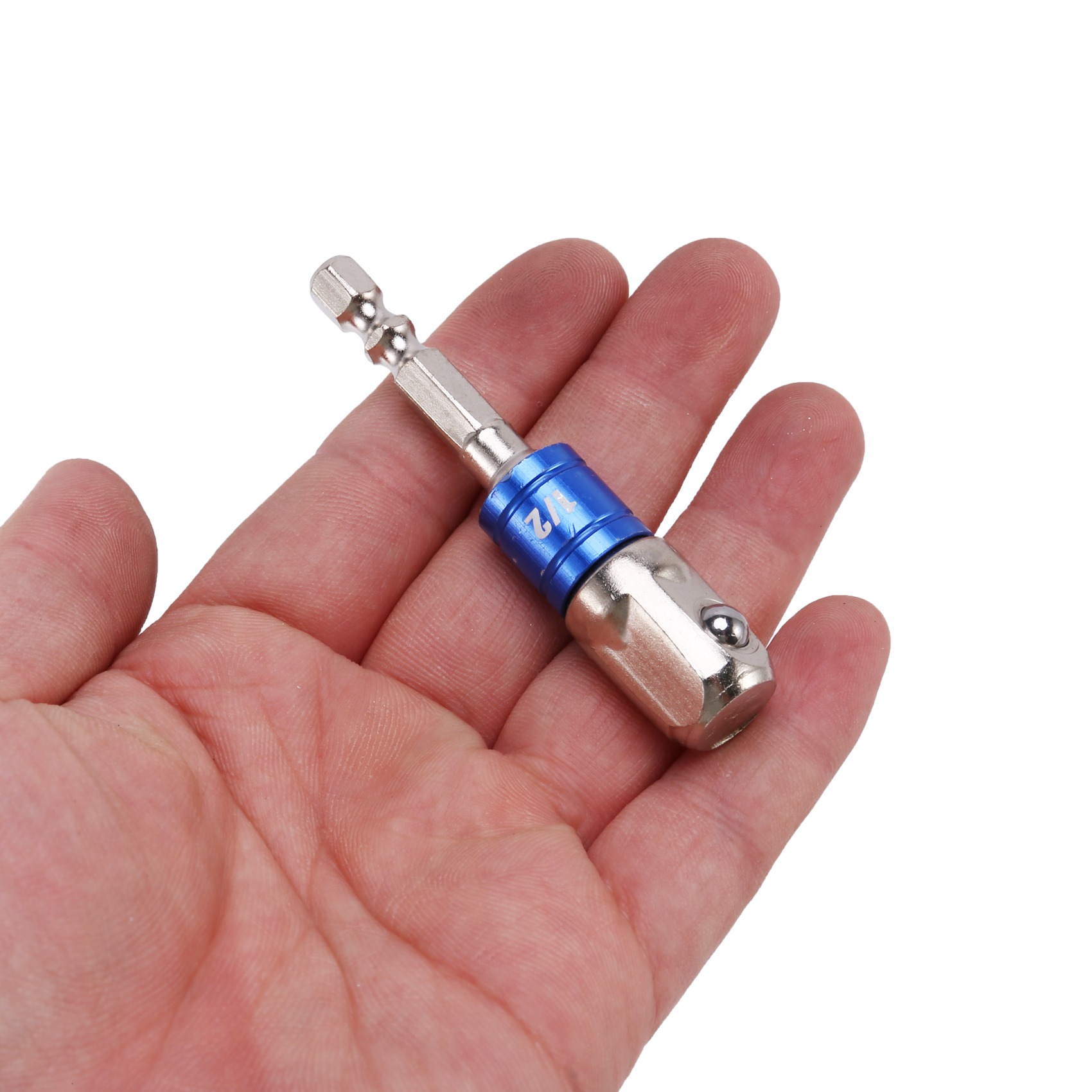 3PCS Socket Adapter Impact Set Hex Shank to 1/4 3/8 1/2 inch Colorful Extension Converter Impact Drill Bits Driver Hand Tools Turns Drill Into High Speed Nut Driver. 