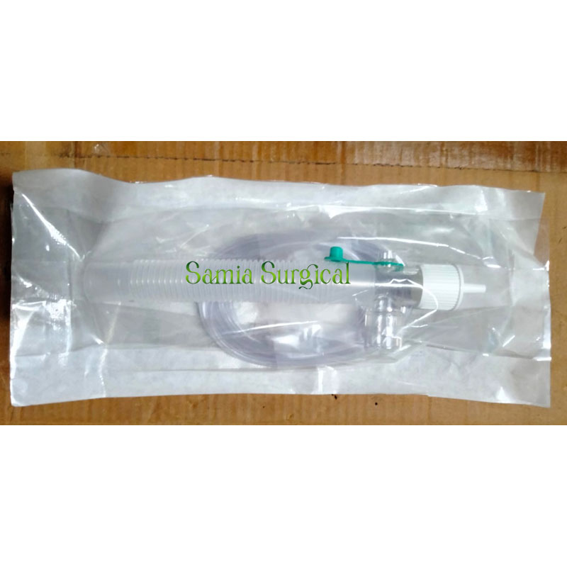 Trachea Tee/T Piece/T Connector with Oxygen Nipple 1pcs. 