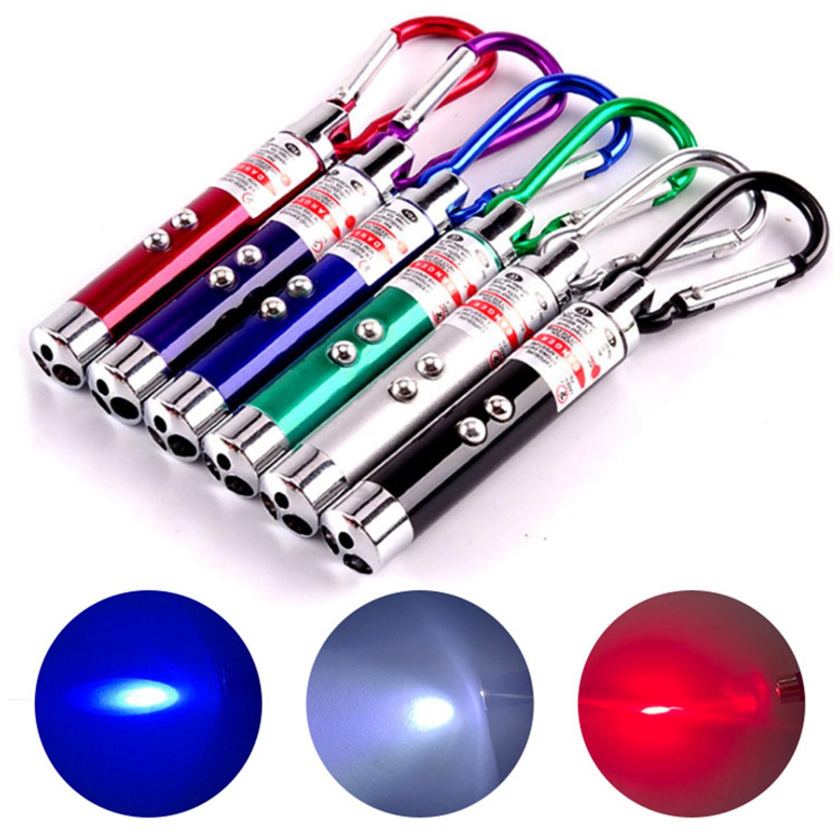 Laser Sight Tactical Pen 3in1 Red Laser White LED Ultraviolet Light Pointer Multi Work Teaching Laser Pen Teaching Training Tool