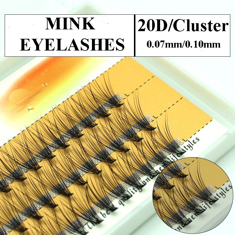 Lvcheryl Thick Self Grafted Eyelash Extension Set Kits With Glue Tweezers Segmented False Eyelash Individual Eyelashes Free Tools. 