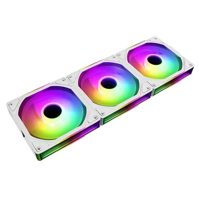 TEUCER JM-1 PC Cooling Fan ARGB Mirror Cycle Light Effect 800-2000RPM PWM Water Cooling 360mm Cooler Fan. 