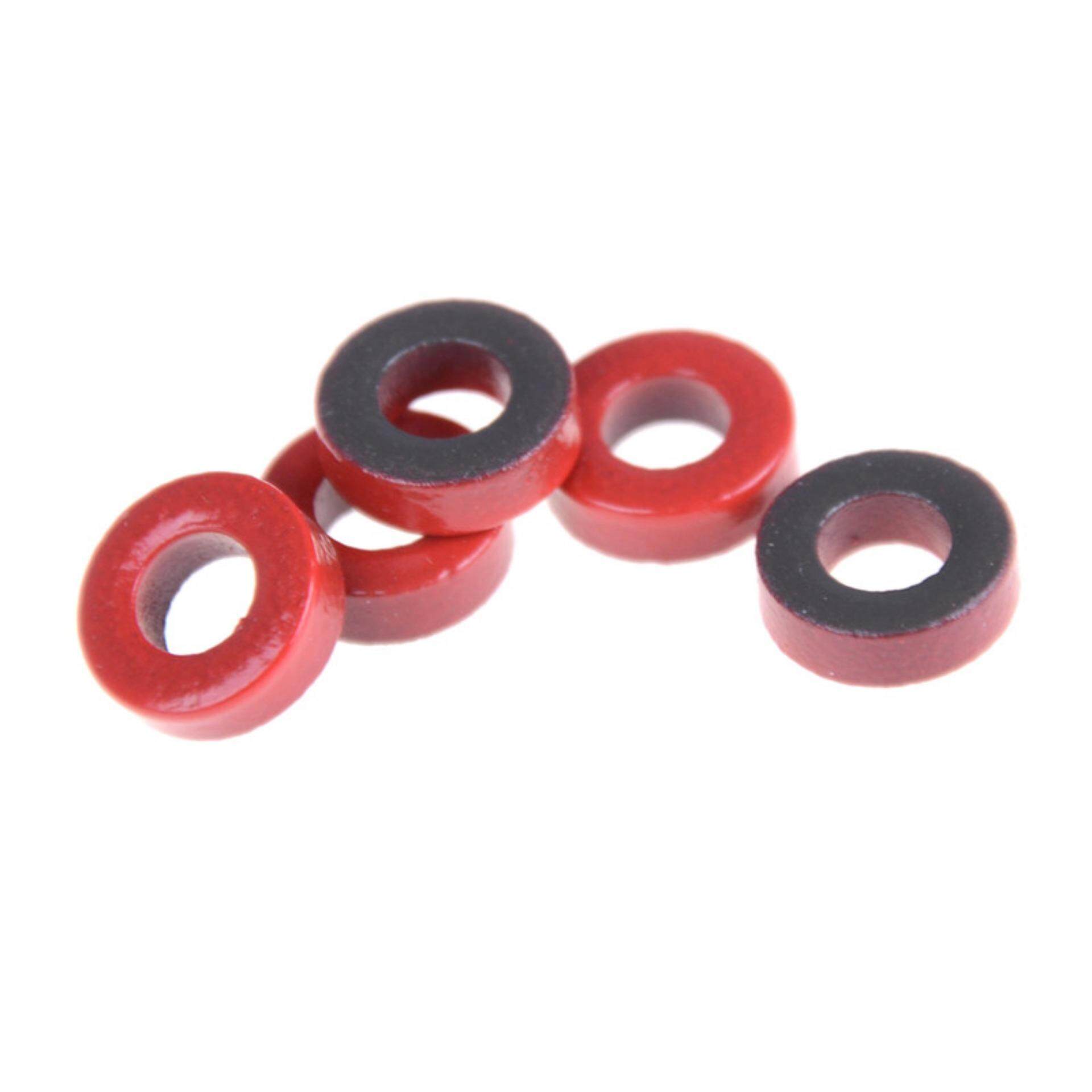 5 Pcs Micro Metals Amidon T37-2 Iron Powder Toroidal Core T-37-2 Toroid. 