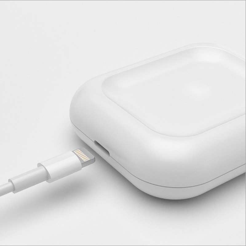 The Bluetooth headset wireless charger is suitable for AirPods 2nd generation, 3rd generation, and 4th generation earphone compartment groove wireless charging chassis. 