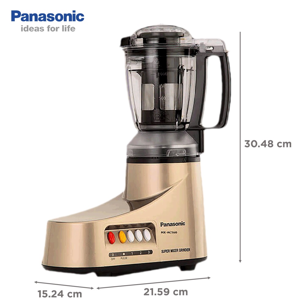 Panasonic MX-AC560 9-in-1 Super Mixer Grinder. 