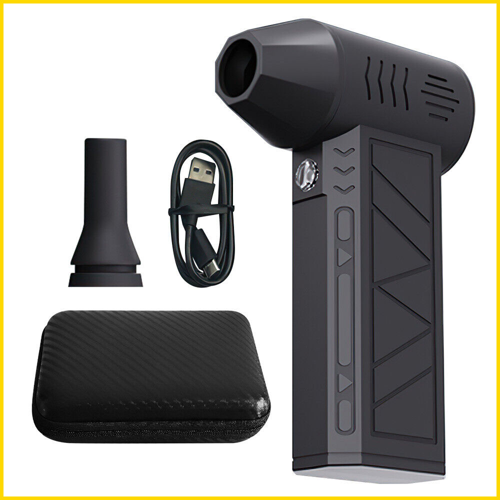 High Speed Mini Blower Low Noise Compact Size Efficient Design Jet Blower Lightweight Powerful Fan for Home Use Outdoor Events. 