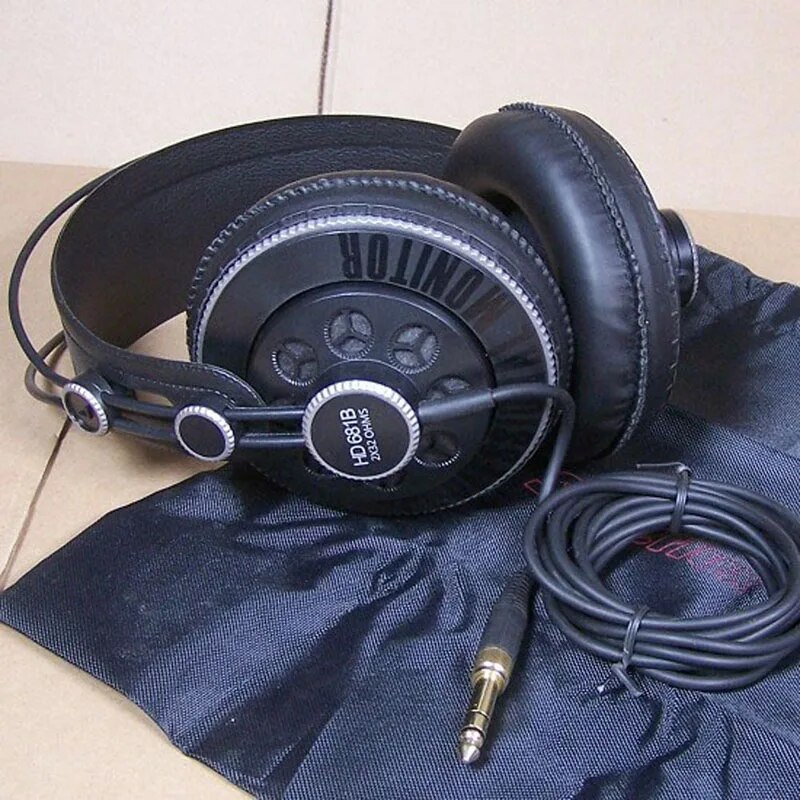 Professional Studio Headphones Superlux HD681B Semi-open Dynamic Stereo Monitoring Headset DJ Hifi Noise Cancelling Earphone. 