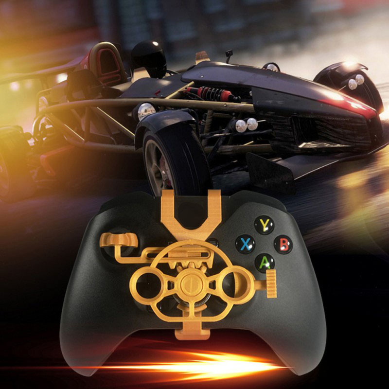 Gaming Racing Wheel Mini Steering Game Controller for S Elite 3D Printed Accessories. 