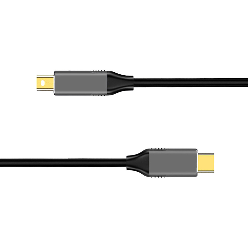 USB C to Mini Displayport Cable USB Type C Thunderbolt 3 to Mini DP Cord 4K Adapter Cable. 