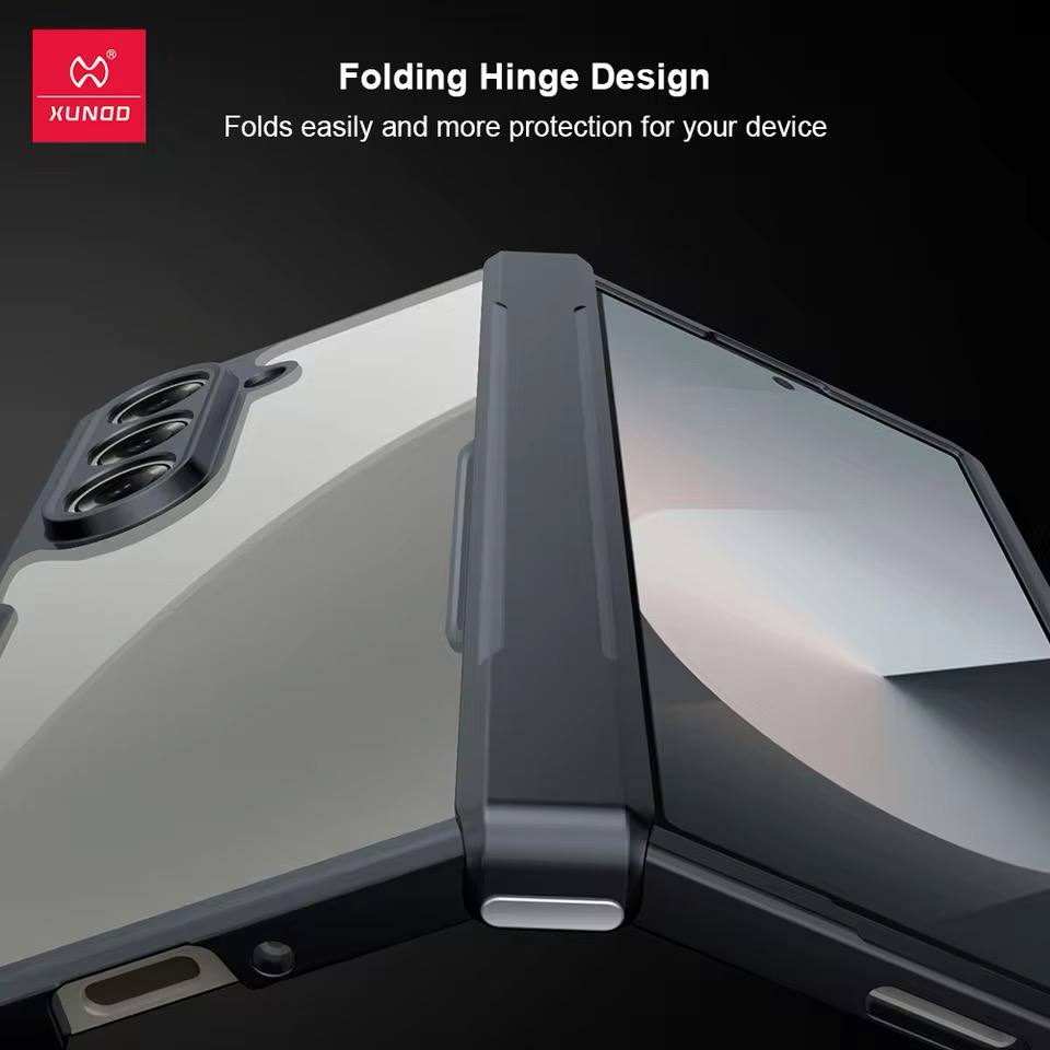 Xundd Samsung Galaxy Z Fold 6 Shockproof Transparent Case. 
