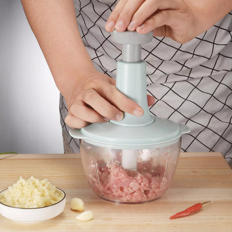 Multi funtion grinder Hand pushing cooker Food meat vegetable chopper. 