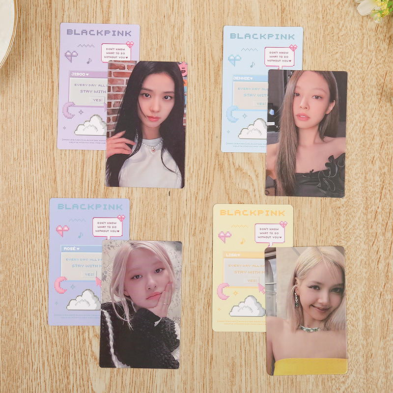 (New)Kpop BLACKPINK Born Pink Album Photocard Photo Card