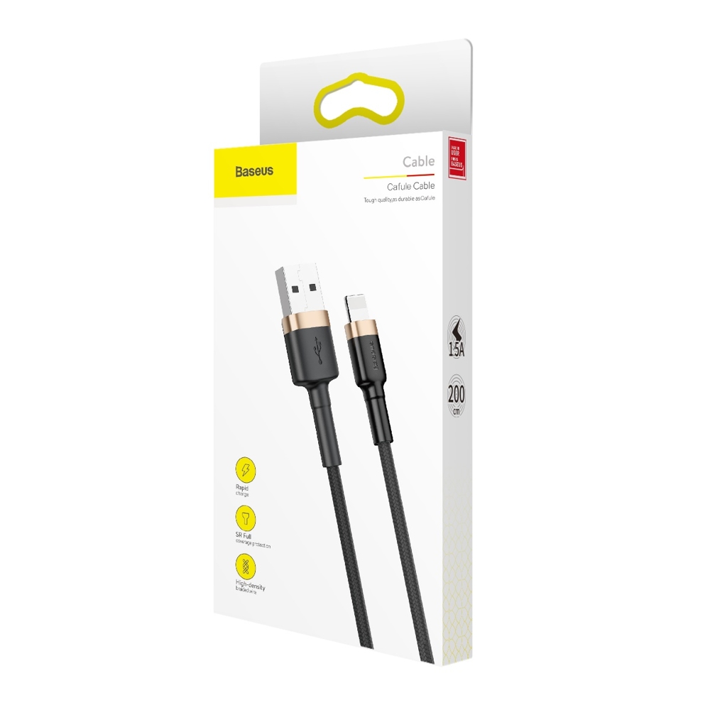 Baseus Cafule Cable USB for Lightning 1.5A 2M (CALKLF-CG1). 