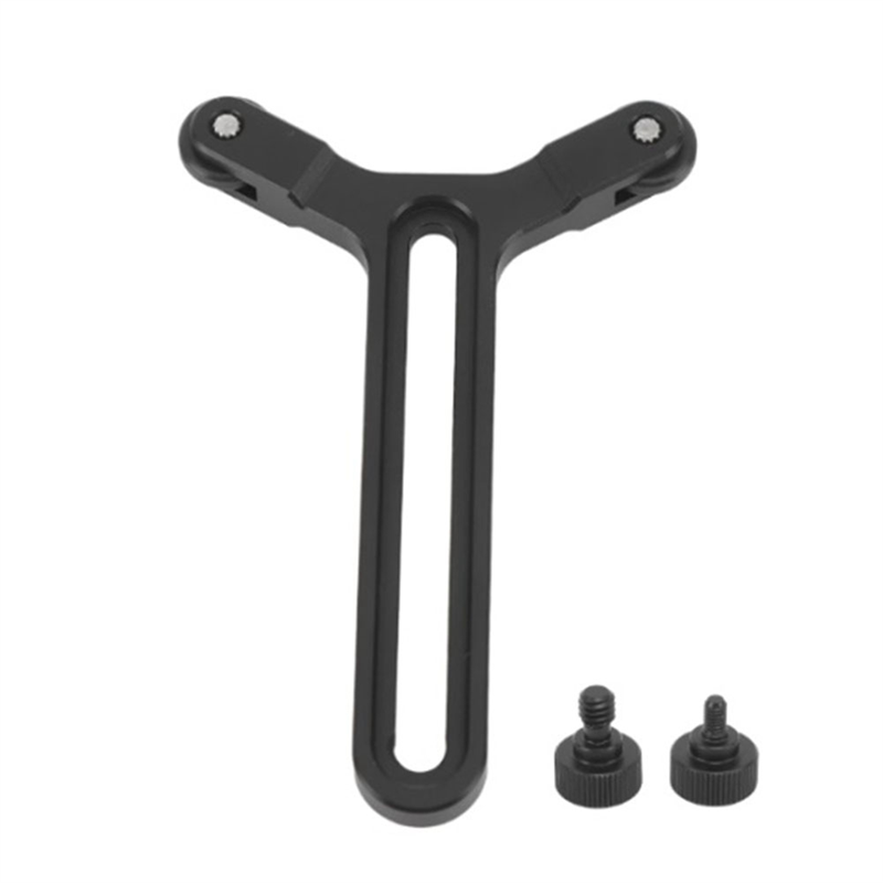 Y Shape Lens Support Bracket with Double Wheels Lens Support System 22-71.5Mm Height Adjustment for -S/-SC Easy Install Easy to Use