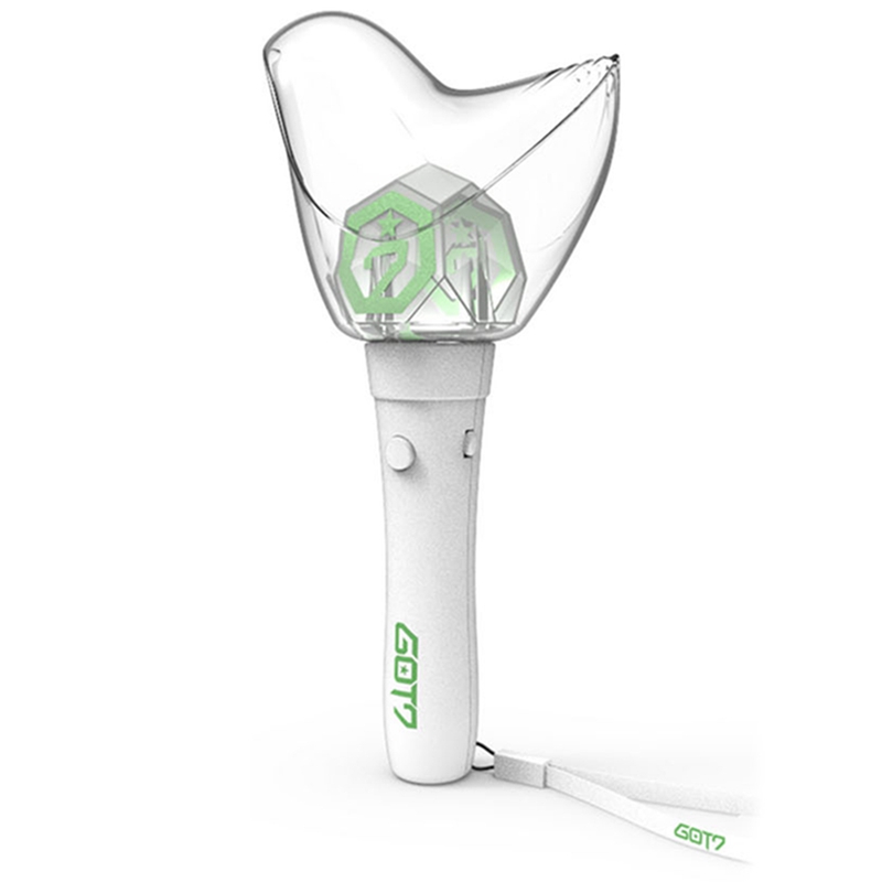 KPOP GOT7 World Tour 2nd Version Light Stick Concert Tour Light-up Upgraded Lamp Stick Fan-Made Gift Collection. 