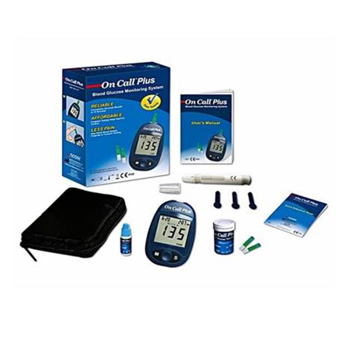 USA On call plus gluco meter Diabetes test meter