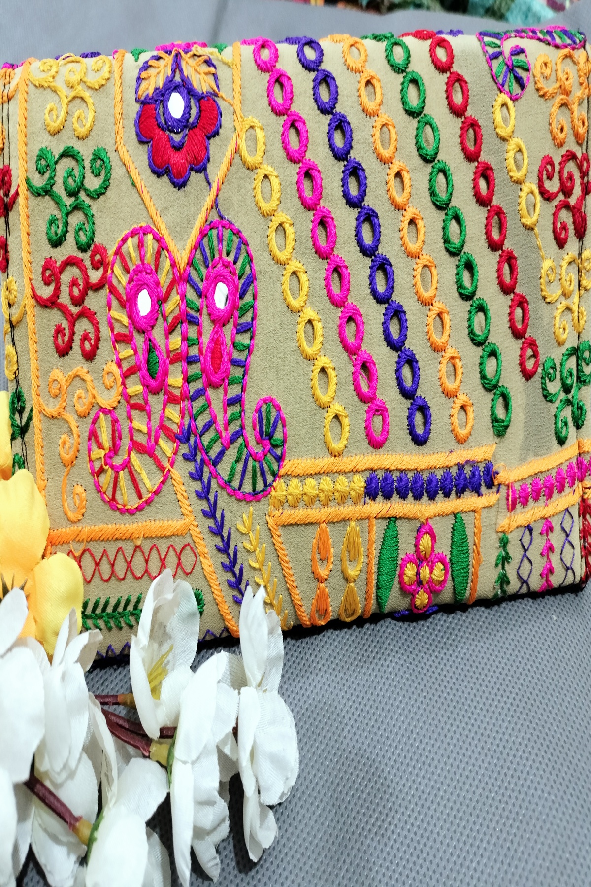 New Nokshi design hand stitch pars bag for woman. 