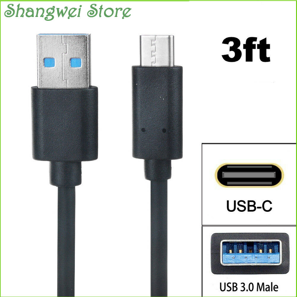 3ft USB-C Type-C Charger Data Cable Cord for Motorola Moto Z Force Play Droid. 