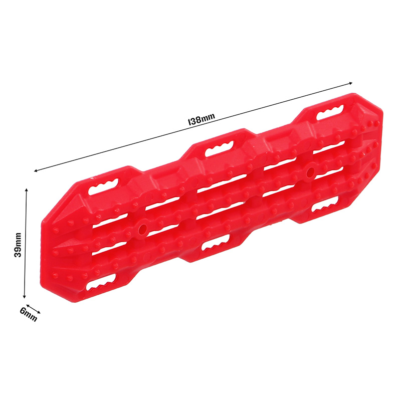 2Pcs Plastic Sand Ladder Recovery Ramps d for 1:10 RC Crawler Axial SCX10 Tamiya CC01 TRX-4 D90 MST CFX,Orange. 