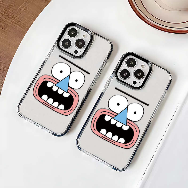 Funny surprise emoji for Apple 14 Pro Max phone case iPhone 13 new 15 pro soft shell X/XS