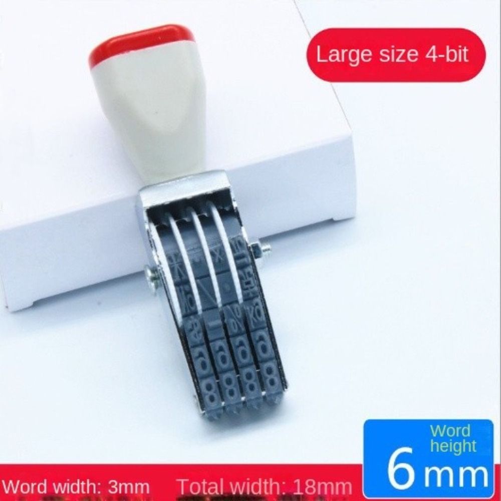 3 ,4 or 5 Digit Number Number Stamp DIY Changeable Personalized Roller Stamps Business Stamps Office. 