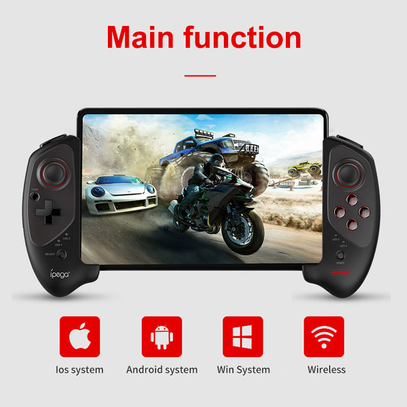 Ipega Game controller Bluetooth wireless gamepad control retractable joystick for iOS Android mobile phone tablet PCPG-9083S. 