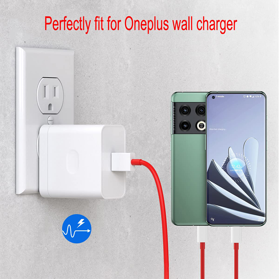 Original Oneplus Cable Usb Type C 100w 80w 65w Supervooc Charging Tipo C Warp Charge Cabel One Plus 12 11 11R 10T Nord 3 Ace 3. 