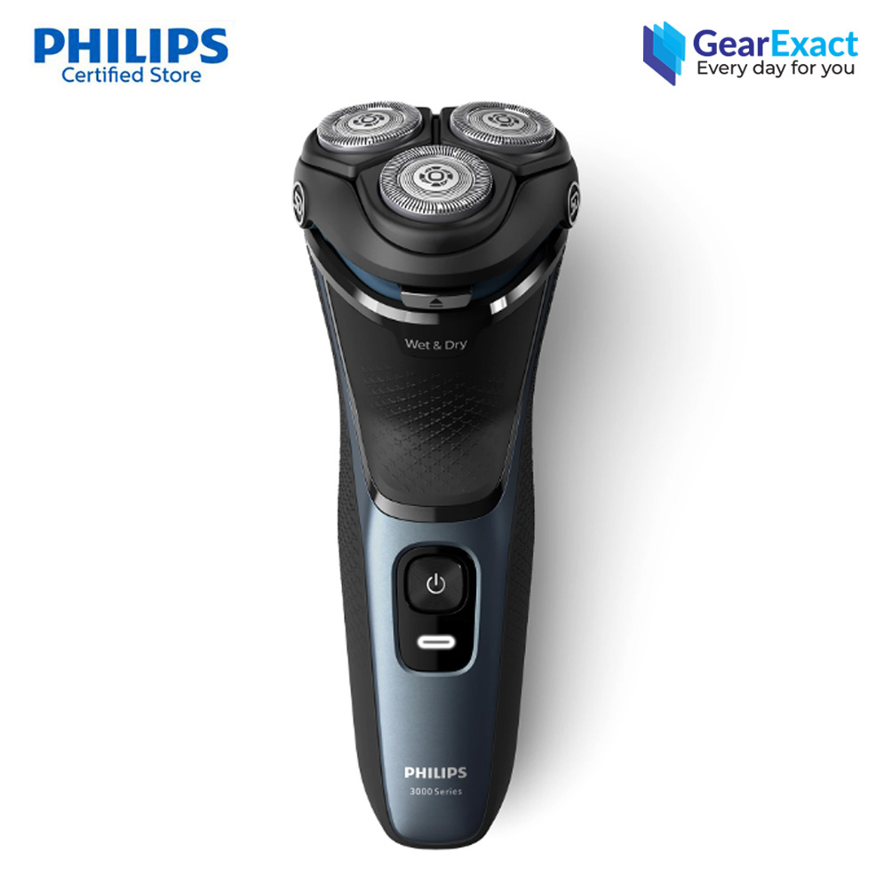 Philips S3144/03 Wet & Dry Electric Shaver 5D Floating 3000 Series for Men. 