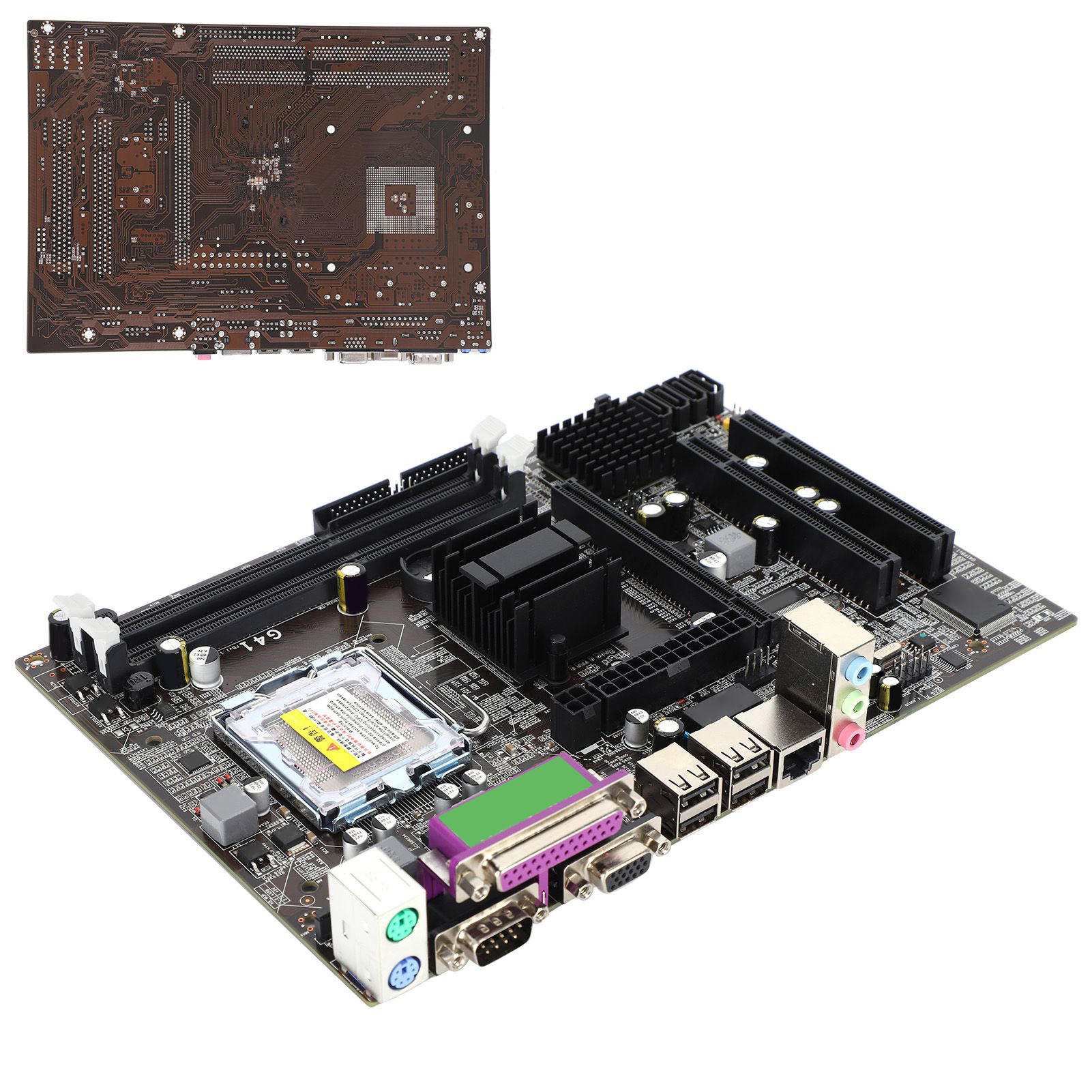 Ddr3 motherboard g41 computer motherboard g41 motherboard dual channel motherboard motherboard LGA 771 DDR3 G41 Chip Dual Channel Desktop Computer Mainboard Accessories. 