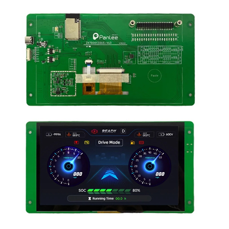 ESP32 Development Boad 7 Inch Capacitive Touch 800x480 Display ESP32-S3R8 MCU Optional RS485 Audio for Smart Home(B) Easy Install Easy to Use. 