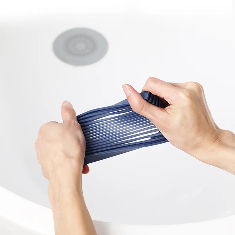 Shower Double Sided Soap Dish Silicone Soap Dish Drain Plate Bathroom Soap Holder Sap Box Sponge Holder Sarcasmsm. 