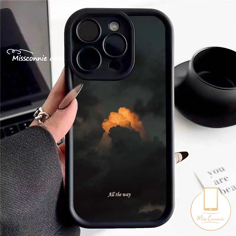 Angel Eyes Golden Clouds Forest Sea English Graffiti Case For Infinix Smart 8 7 Hot 30i 30 Play Tecno Spark Go 2024 10C 10 Go 2023 Camon 20 Pro Note 12 G96 30 Pro Couples Soft Cover