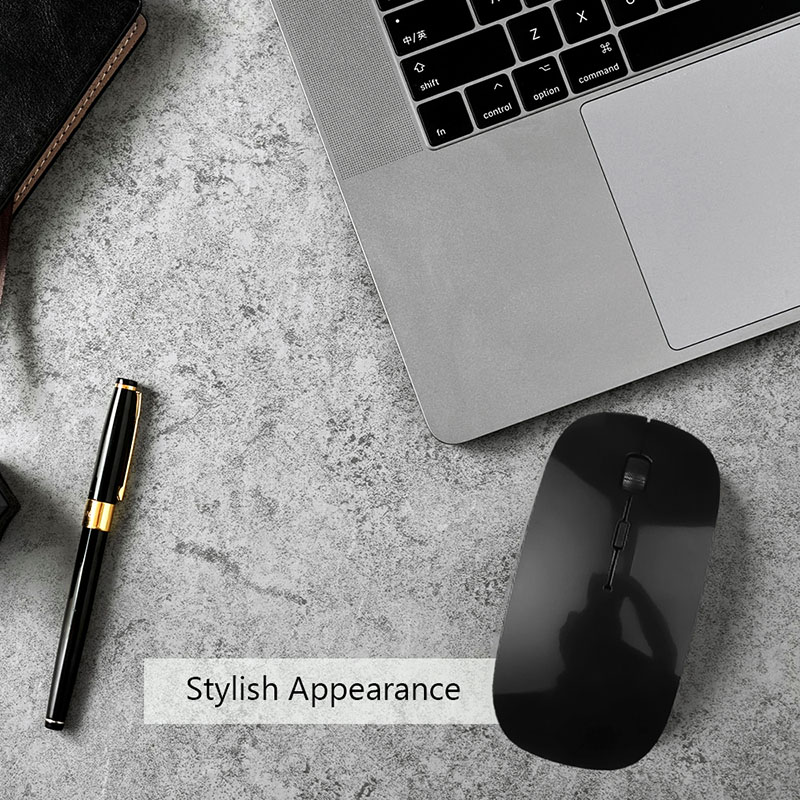 Wireless Mouse Z4 Like Apple Mouse Supports Windows Android iOS Can be used for laptop desktop mini pc android tv 2.4 GHz wireless mouse dpi mouse. 