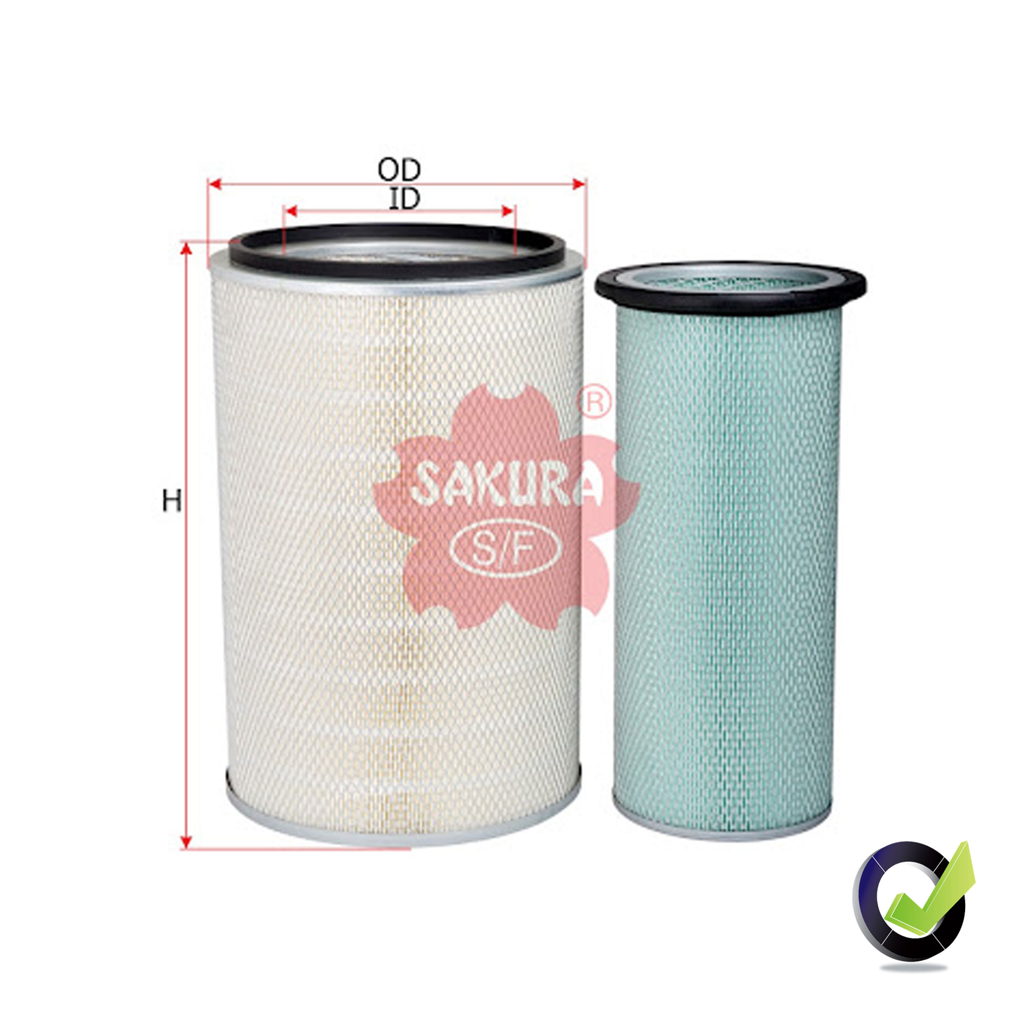 Air Filter for Generator A-5618. 