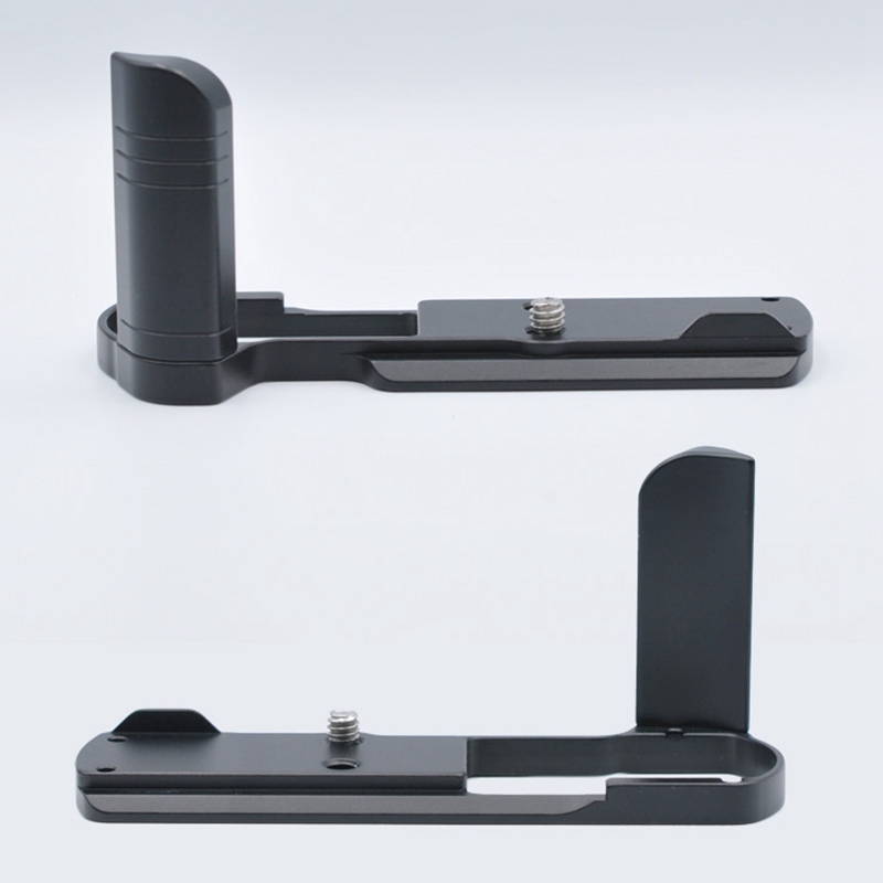 Camera L Bracket,Quick Release Plate for Panasonic GX9/GX85/GX7II Camera Grip Base Vertical Quick Release L Plate Black. 