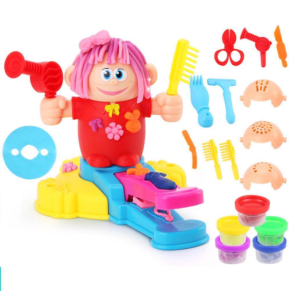 Kids Play Clay Dough Toy Tool Set Handmade Diy Creative 3d Color