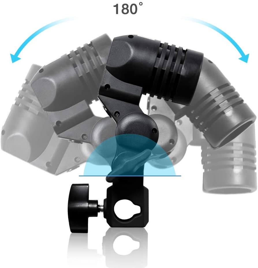 Single Studio Light Holder, Umbrella, and Light Stand Kit. 