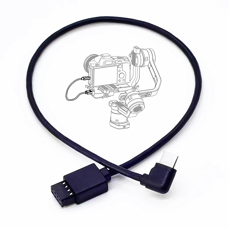 Mcc To Type-C Ronin-S Multi-Camera Control Cable For Ronin S Eos R Rp Z6 Z7 Fuji Xt3 Xt4 Gh5 A7c As Mcc-C Usb-C. 