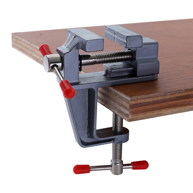 Durable Portable Mini Table Vise Clamp Small Vice for Small Work Hobby Jewelry Diy Craft Repair Tool Work Table Vise Tool. 