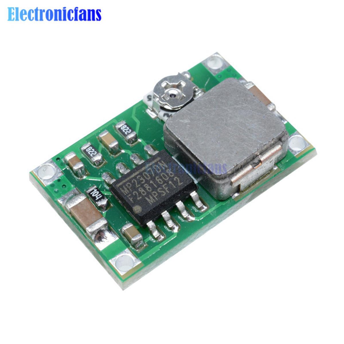 【happy one】10PCS DC-DC Buck Converter Step Down Module MP2307 4.75V-23V to 1V-17V 340KHz For Flight Control Module