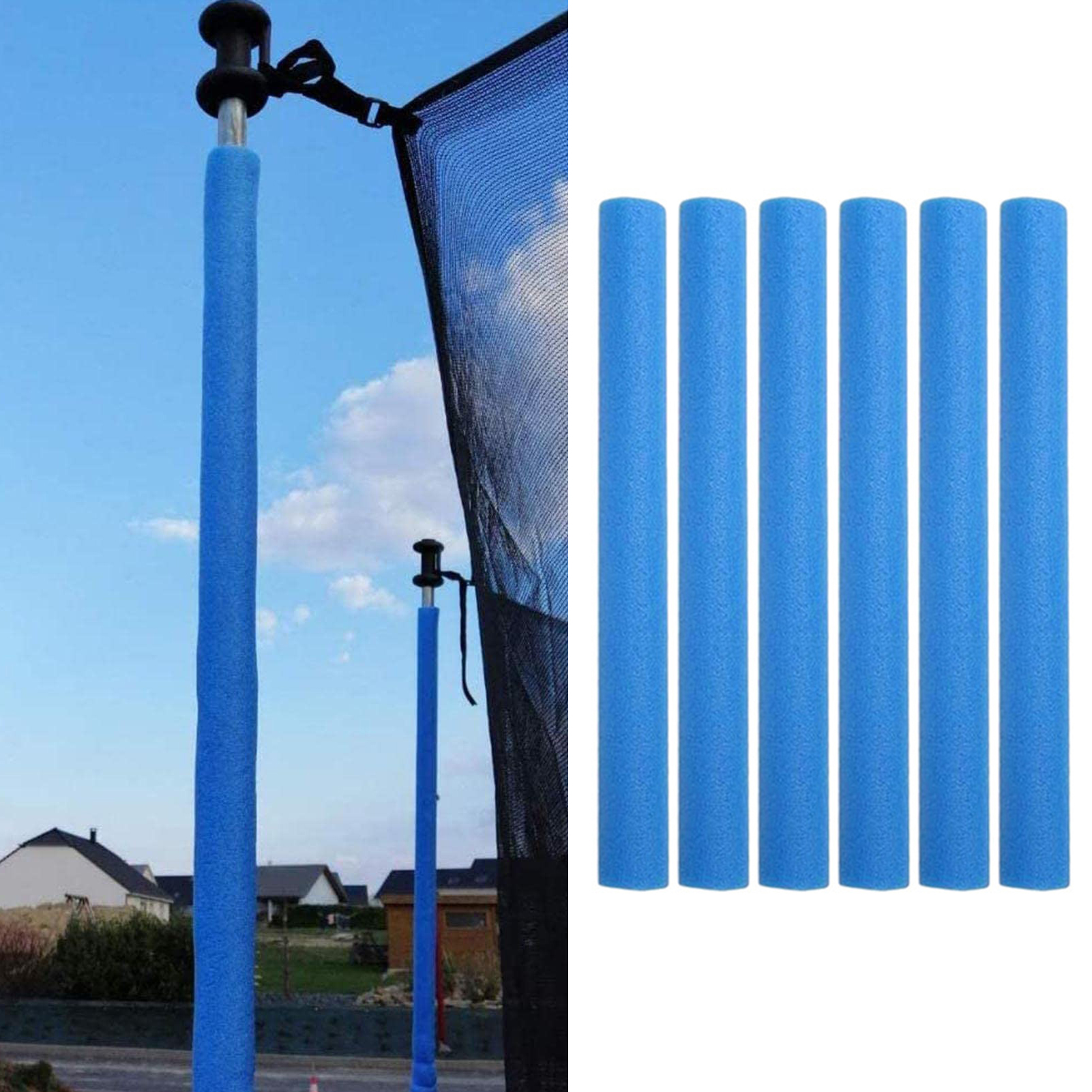 Foam Tubing Reusable Empty Round Trampoline Foam Tube. 