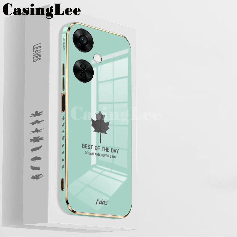 For OnePlus Nord N30 Case Shining Maple Leaf Design Casing Cover for OnePlus Nord N30 Back Cover Soft Cases. 