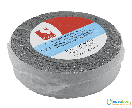 PIB SELF AMALGAMATING Tape 25mm Width 10M Length 2501 Self( orginal UK brand). 