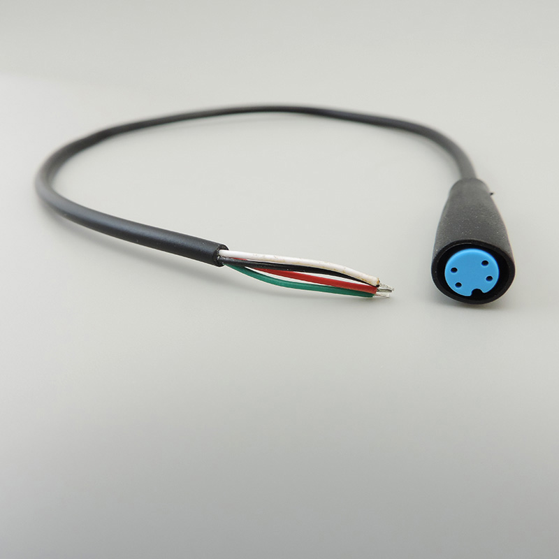 Merlin Irving Shop M8 2 3 4 5 6 Pin Electric Joint Plug Connector Wiring Line Cable Signal Connecting Sensor 20CM