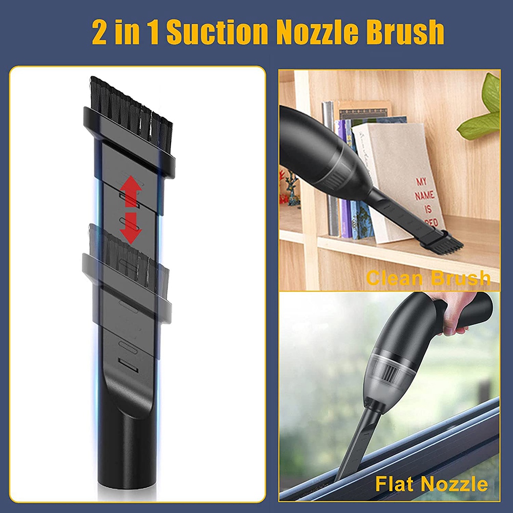4KPa Keyboard Cleaner, Rechargeable Mini Vacuum Cleaner with LED Light,for Cleaning Dust,Hairs,Crumbs for Sofa,Computer. 