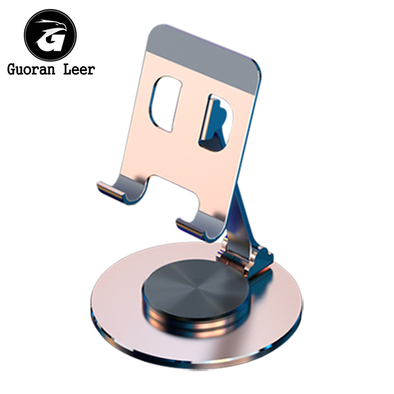 360 Degree Rotating Phone Stand Holder Multi-functional Folding Tablet Bracket For Office Desktop Bedside. 