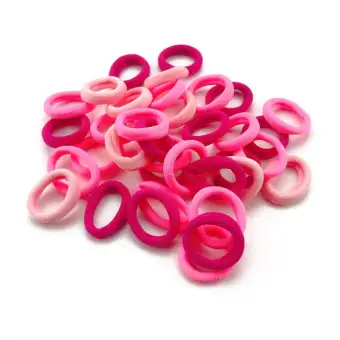 Topsky 1 Pack Hair Bands Ties Colorful Elastic Cotton Bands Not