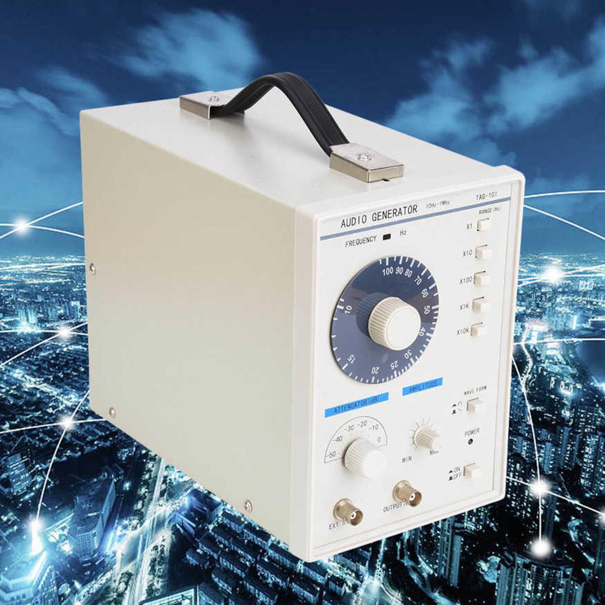TAG-101 Audio Generator 10Hz-1MHz Low Frequency Signal for Maintenance 220V. 